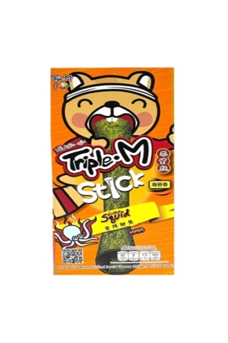 triple.m stick seaweed grilled squid 3g